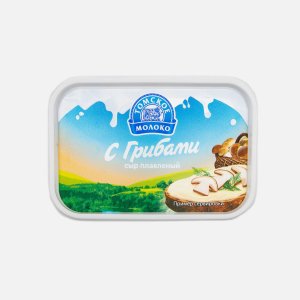 Сыр Томское молоко плавл с грибами 65% пл/ванна 180г