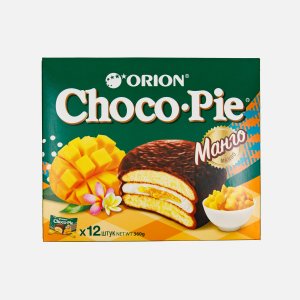 Пирожное Орион Чоко Пай Манго 12шт к/к 360г
