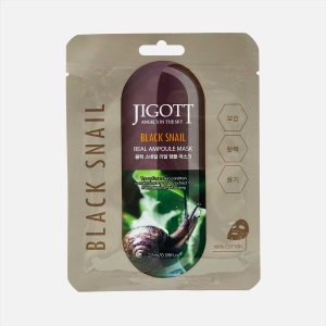 Маска Джиготт д/лица тканевая с экстрактом улитки 27мл