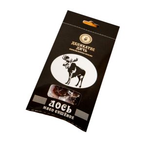 Мясо Деликатес Дичь Лося сыровяленое пл/уп 35г