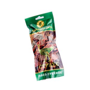 Мясо Деликатес Дичь Страус сушеное пл/уп 100г