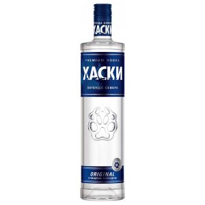 Водка Хаски 40% ст/б 1л