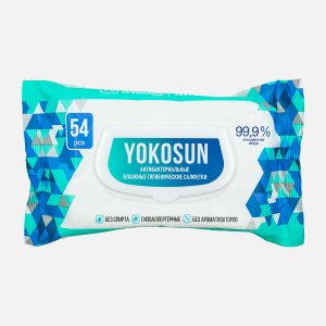 Салфетки Йокосан влажные для всей семьи 54шт