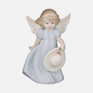 Фигурка Ангелочек 7*4*10,7см фарфор 146-404