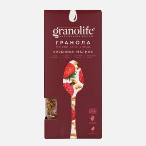 Гранола Гранолайф Клубника/малина к/к 200г