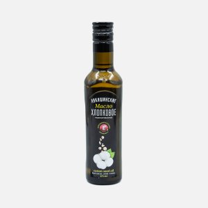 Масло Лукашинские хлопковое раф ст/б 375мл