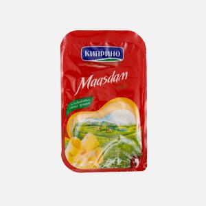 Сыр Киприно Маасдам слайсы 45% пл/уп 125г