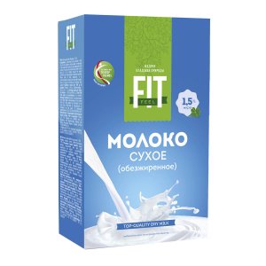 Молоко сухое ФитФил обезжиренное 1.5% к/к 300г