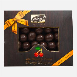 Конфеты Байнд Драже Вишня в молоч шоколаде к/к 100г