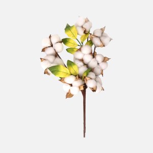 Ветка искусственная Хлопок L39 W23 H39см 724338