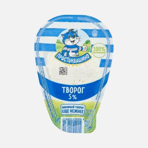 Творог Простоквашино 5% пл/уп 200г 