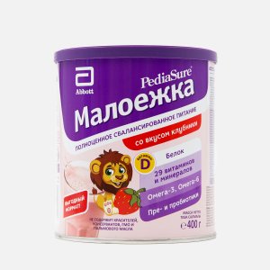Продукт ПедиаШур Малоежка со вкусом клубники от 1года 400г