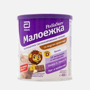 Продукт ПедиаШур Малоежка со вкусом шоколада от 1года 400г