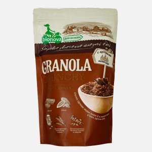 Гранола Бионова Кранчи Шоколадная 400г