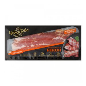 Бекон Черкизово нарезка с/к в/у 180г