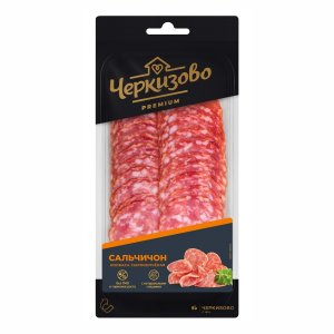 Колбаса Черкизово Сальчичон нарезка с/к м/а 100г