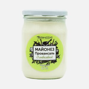 Майонез Бахетле Провансаль Оливковый 67% ст/б 460г