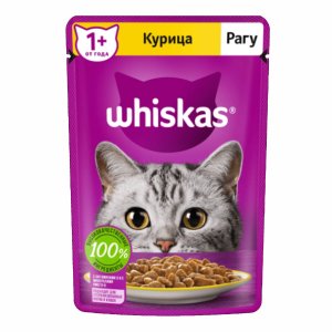 Корм Вискас Курица рагу пауч 75г