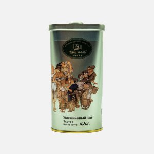 Чай Тянь Жень Экстра зеленый с жасмином ж/б 100г