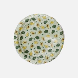 Набор тарелок НД Плей d180мм Авокадо-2 6шт бум 24х20х0,5см