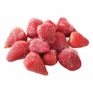 Клубника полевая очищенная без чашелистиков с/м вес