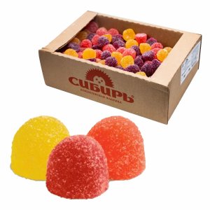 Мармелад Ягодный микс вес КФ Сибирь