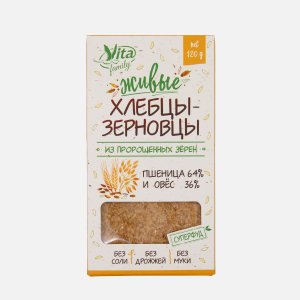 Хлебцы-зерновцы Вита Фэмили Пшеница и овес 120г