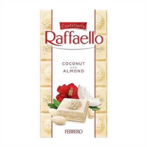 Шоколад Раффаэлло белый миндаль/кокос 90г