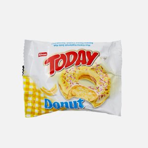 Пончик Тудей Донат в глазури с начинкой банан 40г
