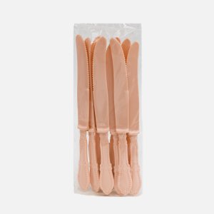 Нож Косе Белле Винтаж розовый 10шт 