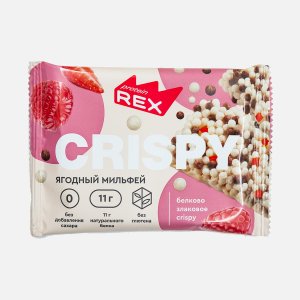 Хлебцы Протеин Рекс Ягодный мильфей протеино-злаковые 55г