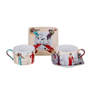 Набор чайный 180мл 2 персоны фарфор 86-1635