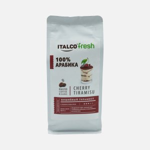 Кофе Италко Фреш Вишневый тирамису в зернах 375г