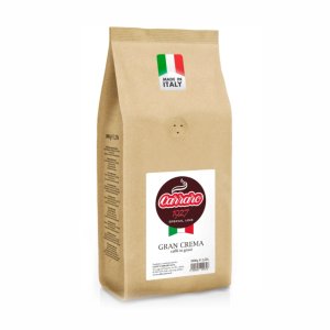 Кофе Карраро Гран Крема зерновой крафт 1кг