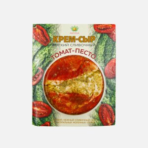 Крем-сыр Амига сливочный Томат/Песто мягкий 69% 120г