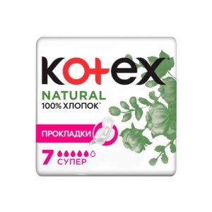 Прокладки Котекс Нэчурал супер 7шт
