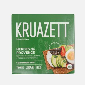 Хлебцы Круазетт ржано-пшеничные с прованскими травами 200г