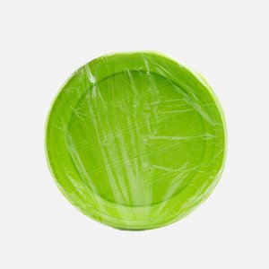 Тарелка Фопос 205мл Био зеленая 10шт ПП 20х20х2см