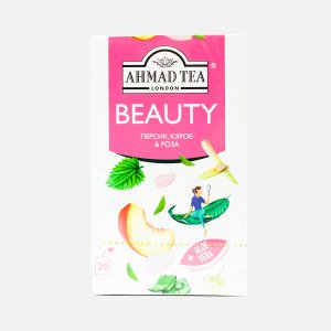 Напиток чайный Ахмад Бьюти Персик/кэроб/роза 20п*1,5г