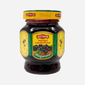 Варенье Ратибор Черная смородина ст/б 360г