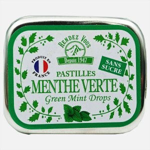 Леденцы Рандеву б/сахара со вкусом свежей мяты ж/б 10г