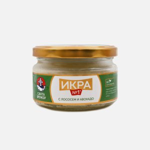 Икра Санта Бремор Деликатесная с лососем и авокадо ст/б 180г