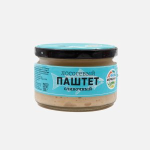 Паштет Меридиан лососевый сливочный ст/б 200г