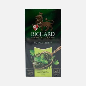 Чай Ричард Роял Мелисса зеленый 25пак*1,5г 37,5г