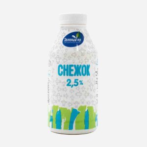 Продукт к/м Зеленый луг Снежок 2.5% пл/б 450г