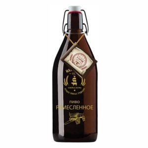 Пиво Макларин Ремесленное свет неф паст 4.5% ст/б 1л