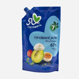 Майонез Я люблю готовить Классическ провансаль 67% дой/пак 700мл/672г