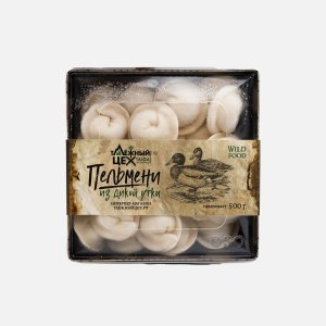 Пельмени Таёжный цех из дикой утки 500г