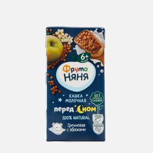 Каша ФрутоНяня молоч-гречнев с яблоками т/п 0,2л