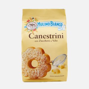 Печенье Барилла Мулино Бьянко Канестрини с сахарной пудрой 200г